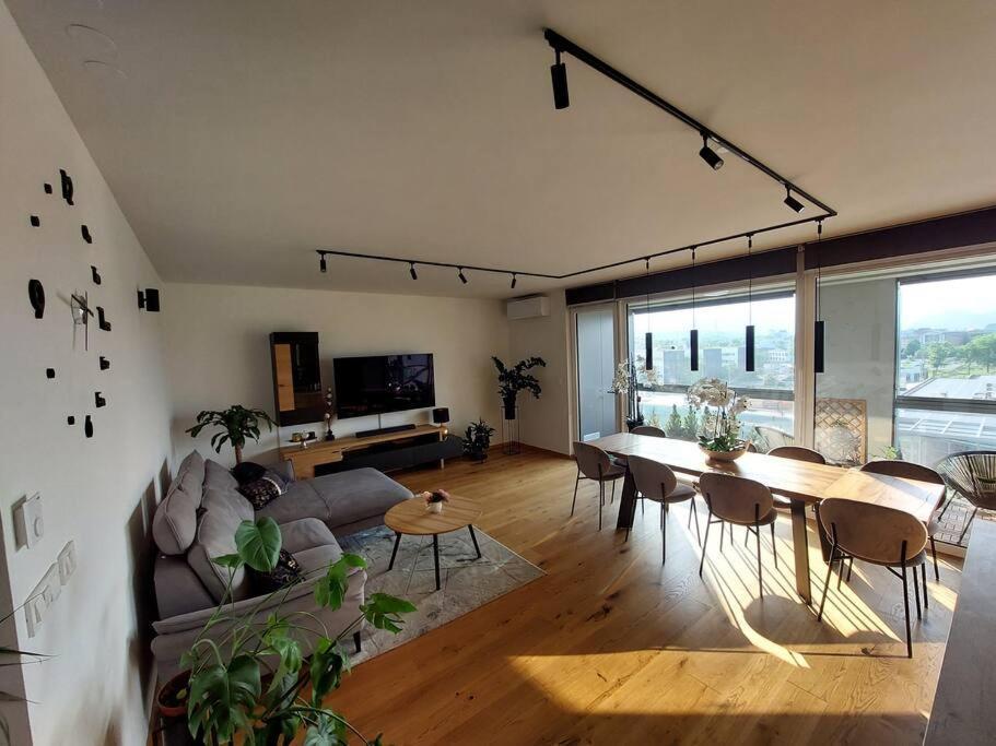 Luxury Apartment Ljubljana Liubliana Exterior foto